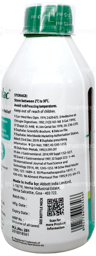 Duphalac Lemon Flavour Solution 450Ml